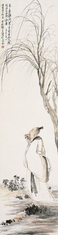 张善孖（1882～1940）陶渊明