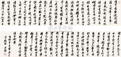 沈尹默 董玄宰论书数则 手卷