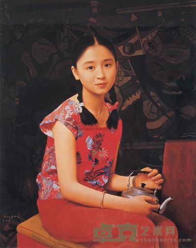 王沂东 2007年作 花 67.5×53.5cm