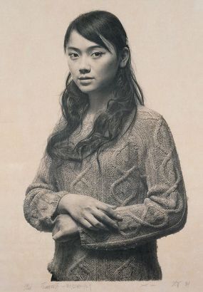冷军 2005年作 蒙娜莉萨