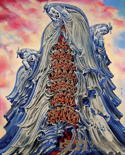 王斐 2009年作 不 200×160cm