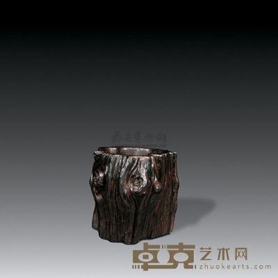 清 沉香水盂 直径5.5cm;高6.3cm