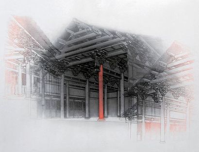 魏泉 2009年作  筑之韵Ⅶ