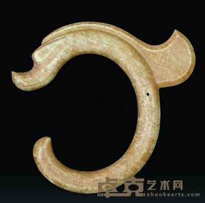 红山文化 C形玉龙 重1842g