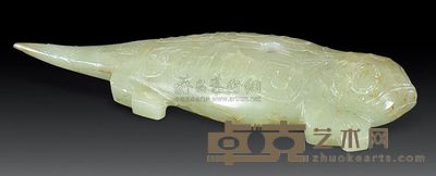 商代 青玉蜥蜴 长10.4cm；重59g