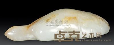 西周 白玉龟 重69g；长8.5cm