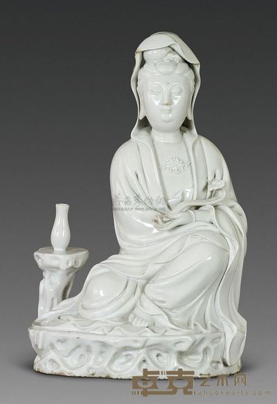 明代 南海观音坐像 高30cm