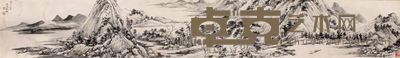吴湖帆山水手卷 25×175