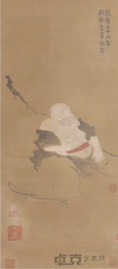 金农人物立轴 72×31