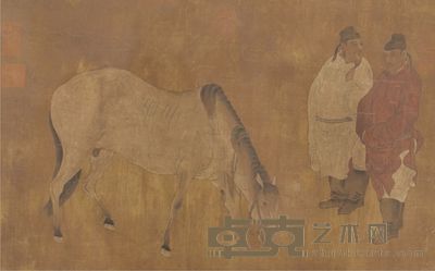 无款人物立轴 35×56