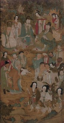 ANONYMOUS QING DYNASTY GATHERING OF IMMORTALS