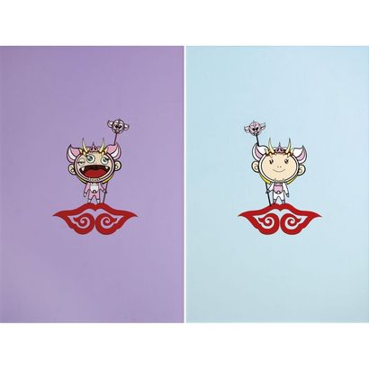 Radi Arwinda Homage to Murakami“Kikipet and Kaikaipet”