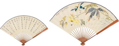 陈小翠 花鸟 成扇
