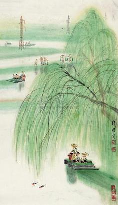 林曦明 江南春 立轴