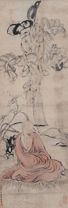金农 （款） 参道图 立轴