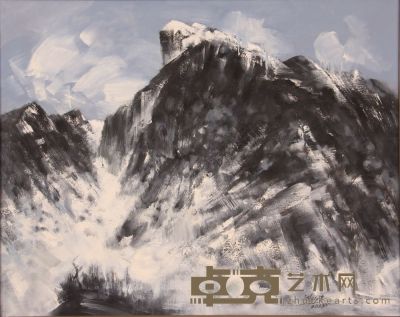 《地语之一》油画 98 ×78  cm