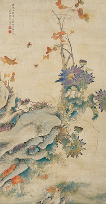 缪嘉惠 秋意图 镜心