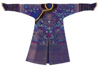 19TH CENTURY A CHIFU OR FORMAL COURT ROBE