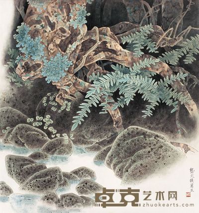 龚文桢 南国春风 镜心 92×86cm