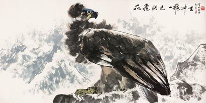 谭大鹏 一飞冲天 镜片