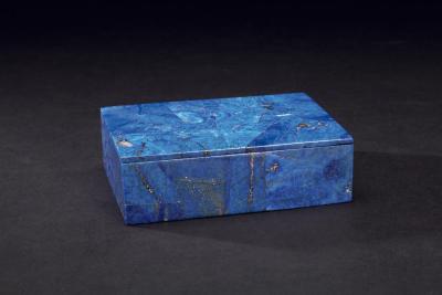 青金石长方形盖盒