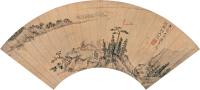 陈粲 1590年作 春江清话 扇片
