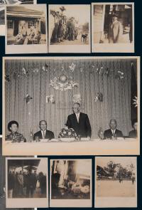 P 1964年何应钦、黄杰、顾祝同出席陆军总司令部成立二十周年同乐晚会照片一张