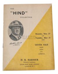 L 1935年英国伦敦HARMER公司举办的海音德（Arthur Hind）专场拍卖目录 （一册）