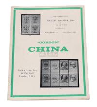 L 1964年Robson Lowe公司举办的GORDON华邮专场拍卖目录