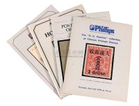 L 1978-1988年Phillips(菲利普斯)、Sotheby&#39;s(苏富比)及Stanley Gibbons(吉本斯)公司拍卖目录 （四册）