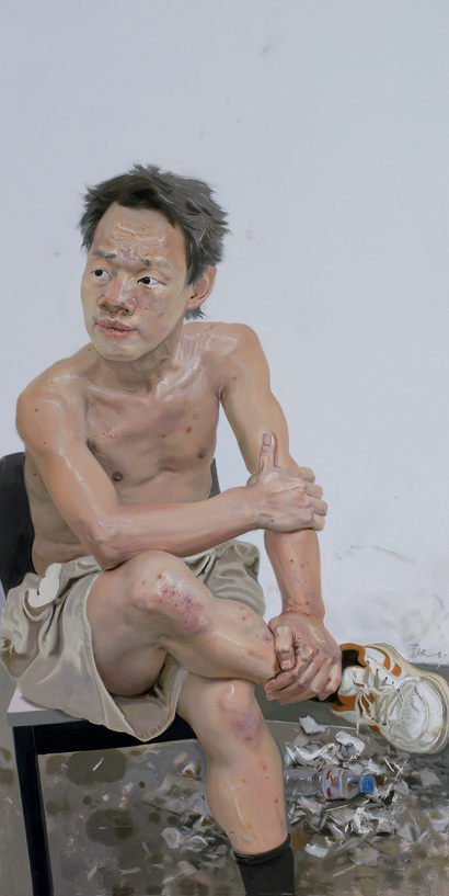 忻东旺 2008年作  夏日的思辨