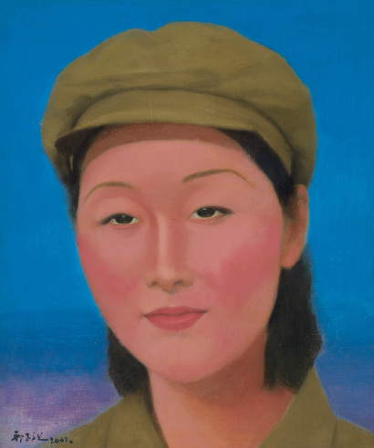 祁志龙 2001年作  中国女孩