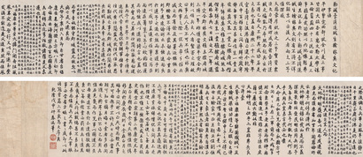 乾隆帝 戊申（1788年）作 行书 手卷