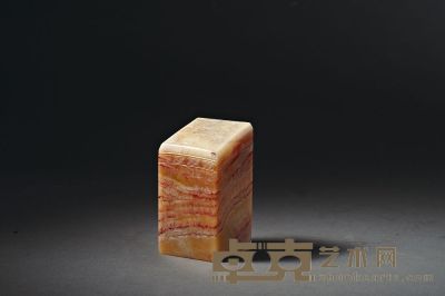 杜陵石寿钮方章 高7.8cm