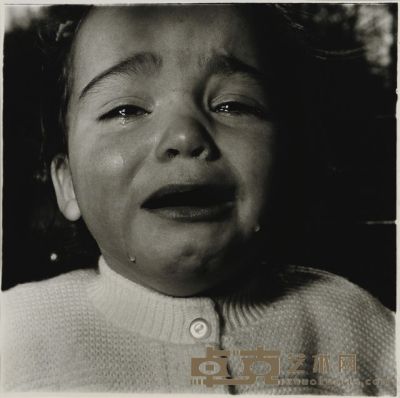 狄尔尼・阿巴斯 1965年作 哭泣的孩子 50.8×40.5cm