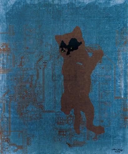 黑峰 2009年作 猫