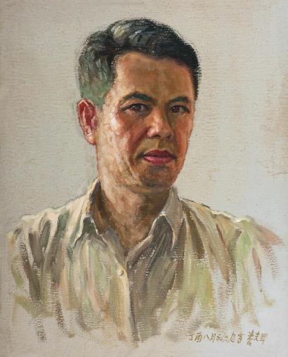 黄养辉 1957年作 画家自画像