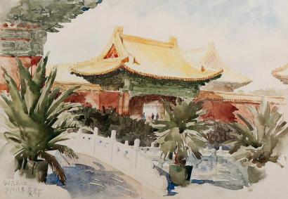黄养辉 1957年作 北京故宫