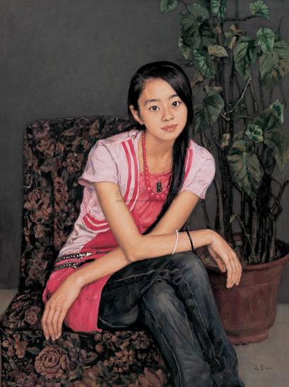 杨飞云 2008年作 少女