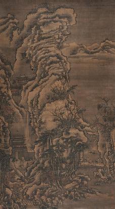 许道宁 （款） 千岩竞秀 立轴