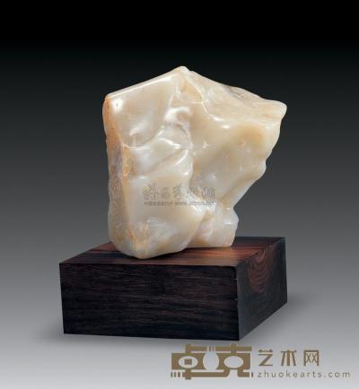 寿山芙蓉石原石 高10cm