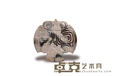 西周 玉鸟 长4.6cm