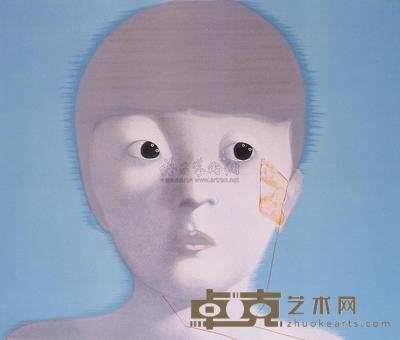 张晓刚 2002年作 我的记忆Ⅰ 117×132.5cm