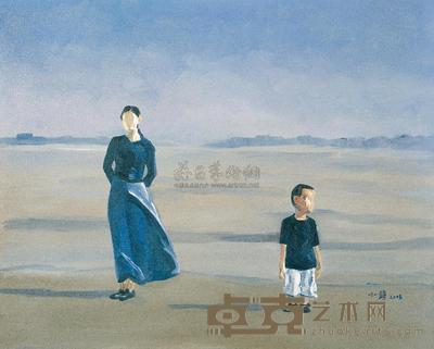 高小翡 2008年作 扬子江 60×75cm