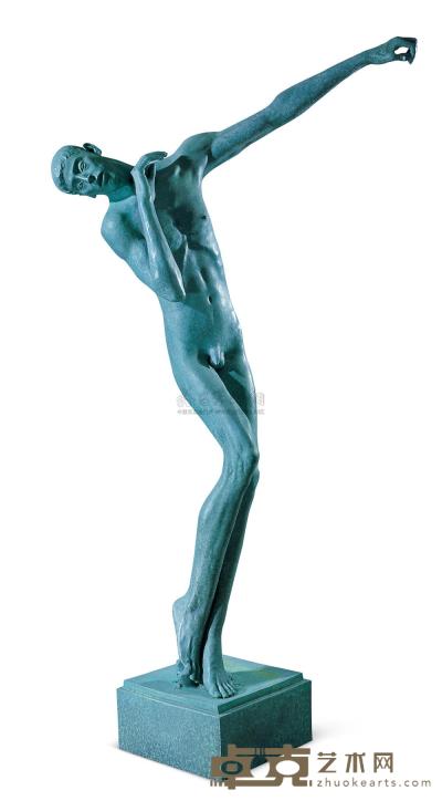 魏小明 2009年作 男人体 184×100×47cm