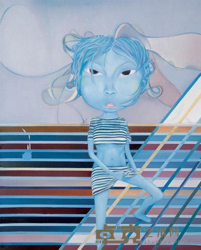 张广先 2008年作 时光女神 150×120cm