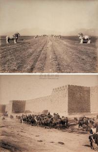 北京风景照片二张 1880年左右