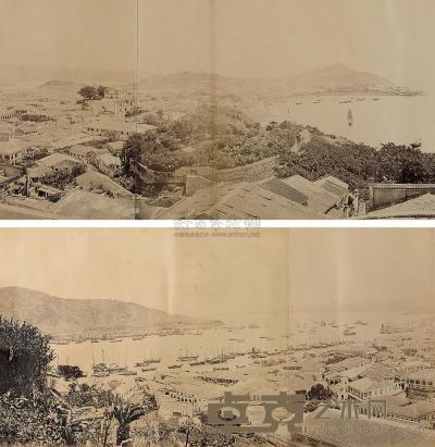 澳门全景照片 1880年左右 