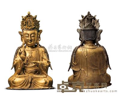 明代 观音菩萨 高49cm