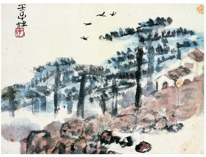陈子庄（1913～1976）  晴秋